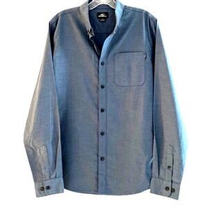 O’Neill button down long sleeve shirt. Gorgeous shade of grayish blue. NWT S
C